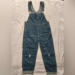 Blue Denim Overalls